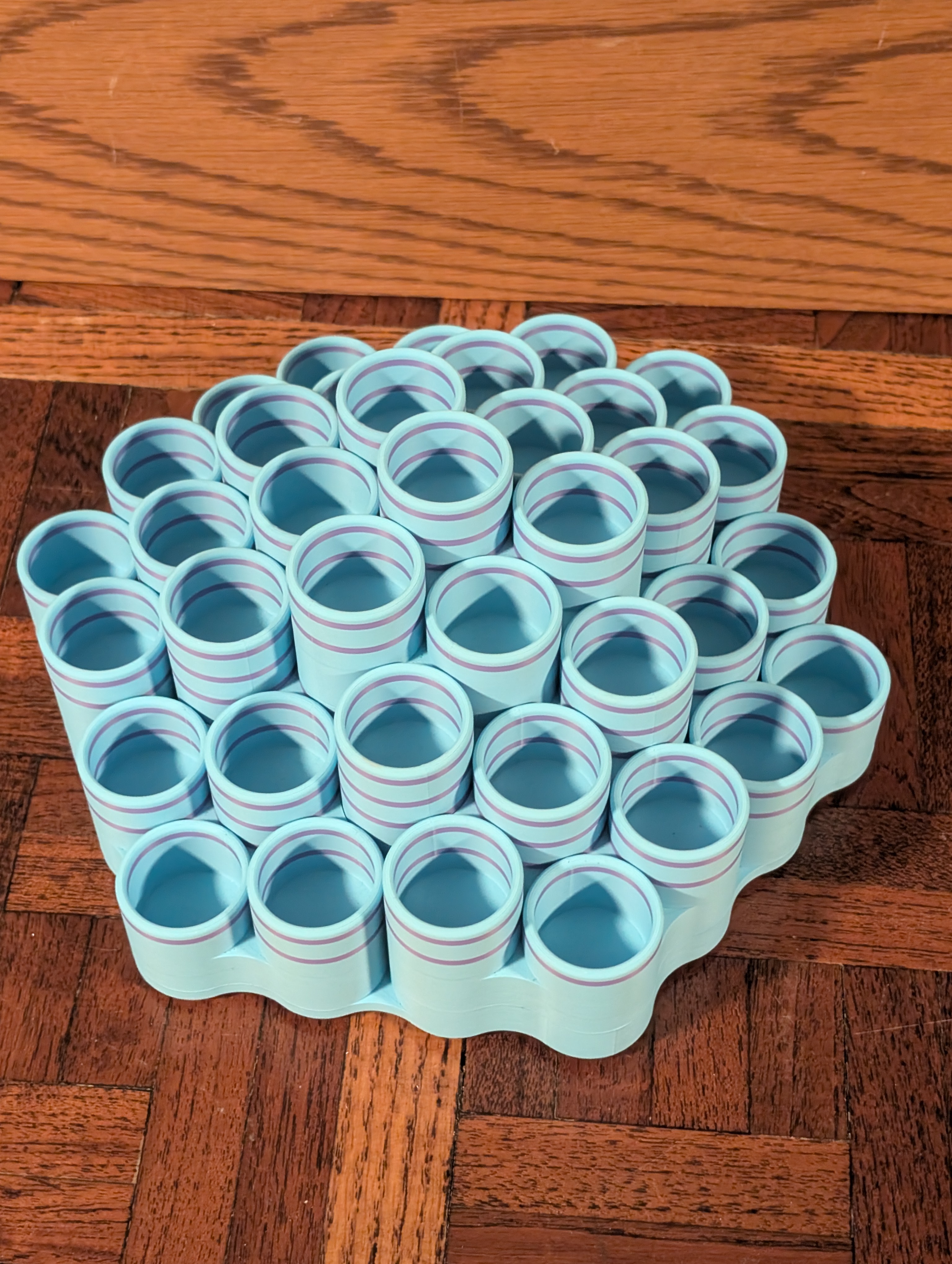 Table 37 essential oil rack fully assembled